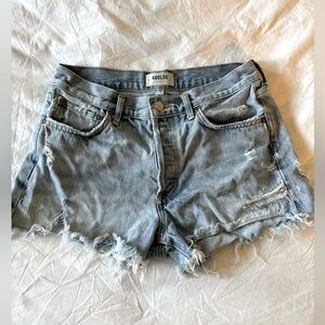 Agolde Parker Cutoff Shorts - Size 28